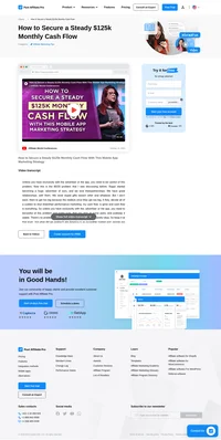 Discover how to secure a steady $125k monthly cash flow with strategic affiliate marketing. Learn the power of exclusivity and the potential of the Latin American market to diversify your app portfolio. Watch our video for insights on thriving in the affiliate marketing industry amidst non-exclusive partnerships. Visit now to master cash flow stability.