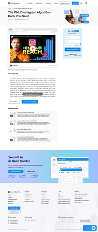 Unlock the secret to skyrocketing your Instagram and TikTok engagement with our powerful algorithm hack. Discover the magic of pattern interruption to captivate and retain your audience's attention. Watch now to transform your content creation and affiliate marketing success!