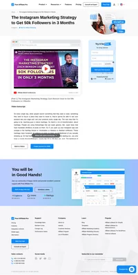 Discover how to gain 50k Instagram followers in just 3 months with expert strategies from Zach Benson. Learn the power of specific hashtags to expand your reach, create multiple customer touchpoints, and boost your affiliate marketing success. Watch now for actionable insights!