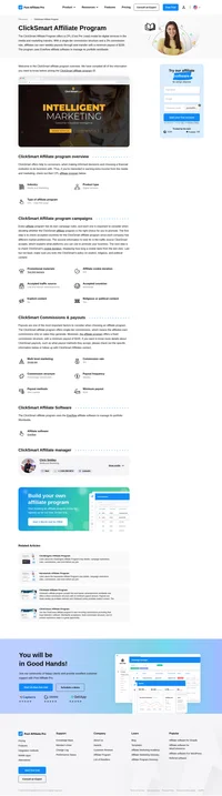 Learn about the ClickSmart Affiliate Program's key details, campaign restrictions, rules, commissions, and more before you join.