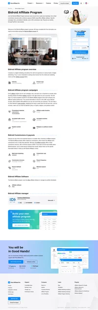 Learn about the Bidroid Affiliate Program's key details, campaign restrictions, rules, commissions, and more before you join.