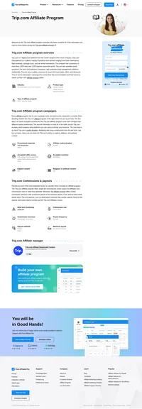 Learn about the Trip.com Affiliate Program's key details, campaign restrictions, rules, commissions, and more before you join.