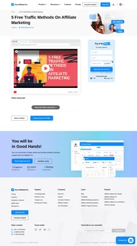 Discover five free methods to boost your affiliate marketing traffic without spending a dime! Learn how to leverage YouTube, blogging, social media, forum marketing, and ebooks to drive visitors and increase sales. Ideal for affiliates looking to expand their reach and succeed in the competitive world of affiliate marketing. Watch the video for insights and tips!