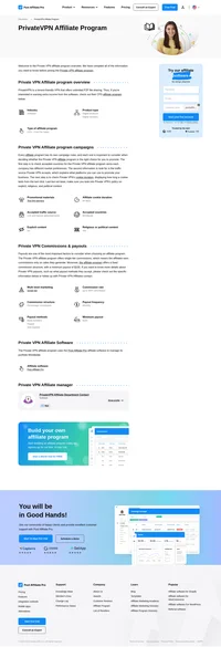 Learn about the Private VPN Affiliate Program's key details, campaign restrictions, rules, commissions, and more before you join.