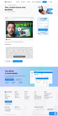 Discover how one article can boost your backlinks fivefold with Adam Enfroy's new method. Learn to create high-value, broad link bait content that drives organic traffic and authority. Enhance your SEO strategy with proven tactics and examples. Watch now!