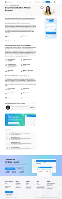 Learn about the Scandinavian Edition Affiliate Program's key details, campaign restrictions, rules, commissions, and more before you join.