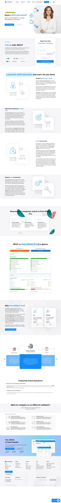 Are you looking for JROX Alternatives? Post Affiliate Pro offers everything you need to better affiliate marketing campaigns.