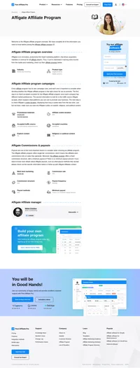 Learn about the Affigate Affiliate Program's key details, campaign restrictions, rules, commissions, and more before you join.