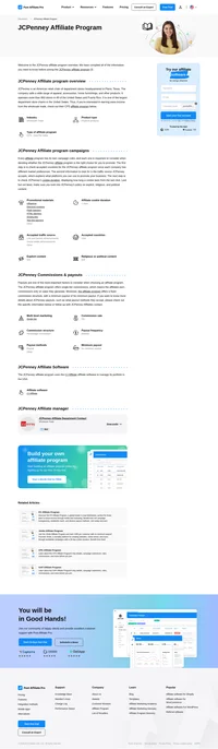 Learn about the JCPenney Affiliate Program's key details, campaign restrictions, rules, commissions, and more before you join.