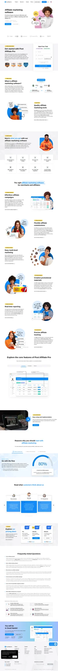 Post Affiliate Pro is an affiliate marketing software that can help you improve your marketing, cut down your marketing costs, and help you earn more.
