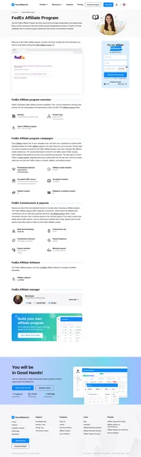 Learn about the FedEx Affiliate Program's key details, campaign restrictions, rules, commissions, and more before you join.