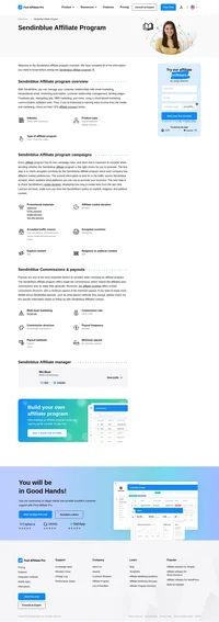 Learn about the Sendinblue Affiliate Program's key details, campaign restrictions, rules, commissions, and more before you join.