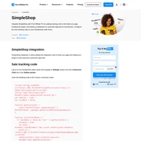 Would you like to improve your affiliate software even more? Check out the SimpleShop integration for Post Affiliate Pro.
