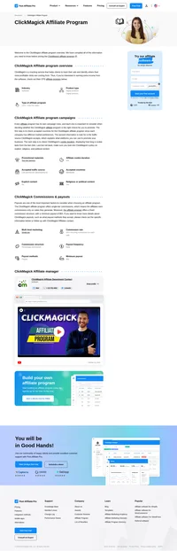 Learn about the ClickMagick Affiliate Program's key details, campaign restrictions, rules, commissions, and more before you join.