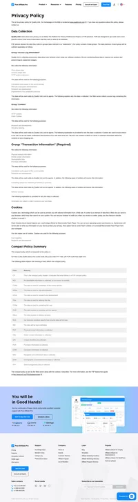 Quality unit follows the platform for privacy preferences project or p3p practices. Learn more about privacy in the article.