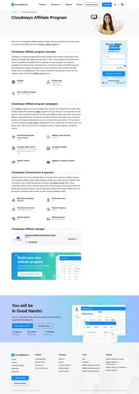 Learn about the Cloudways Affiliate Program's key details, campaign restrictions, rules, commissions, and more before you join.