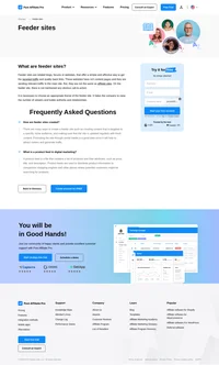 Feeder sites are related blogs, forums or websites, that offer a simple and effective way to get targeted traffic and quality backlinks.