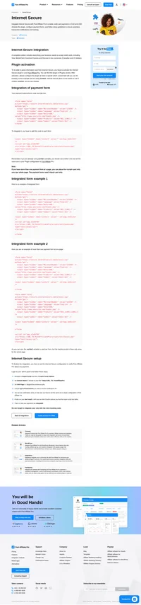 Would you like to improve your affiliate software even more? Check out the Internet Secure integration for Post Affiliate Pro.