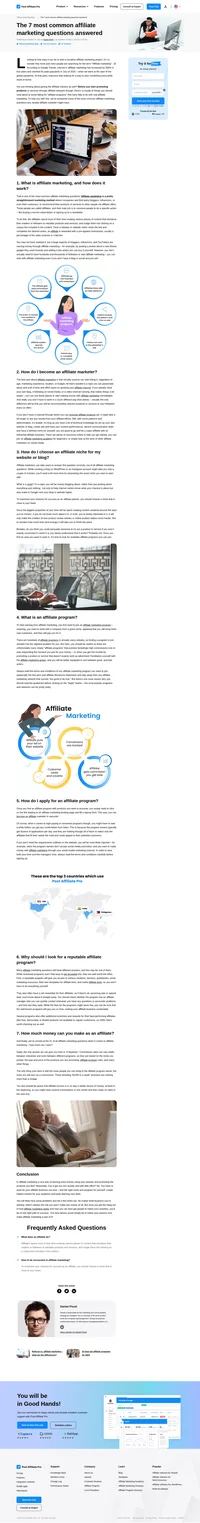 Starting your affiliate marketing journey can be tough. Read on to find out tips to the most common questions to make you a success.