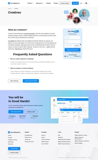 Creatives are promotional materials used to promote products/services via affiliates. Read the article to find out more about creatives.