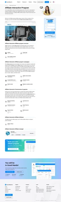 Learn about the Affiliate Interactive Program's key details, campaign restrictions, rules, commissions, and more before you join.