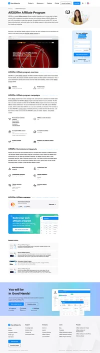 Learn about the Aff2Offer Affiliate Program's key details, campaign restrictions, rules, commissions, and more before you join.