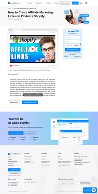 Learn how to boost your Shopify store's revenue by easily adding affiliate marketing links! Our step-by-step video guide demonstrates how to use the 'Affiliate Marketing Go Affiliate Pro' app to set up affiliates, track sales, and expand your product's reach. Perfect for store owners looking to leverage influencers and earn more commissions. Watch now!