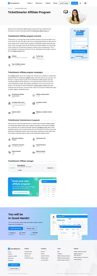 Learn about the TicketSmarter Affiliate Program's key details, campaign restrictions, rules, commissions, and more before you join.