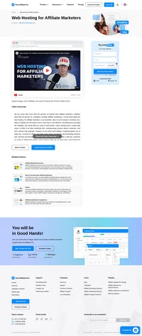 Learn about cost-efficient and reliable web hosting for affiliate marketers in this insightful video by Verpex. Discover different hosting types like shared, cloud, and managed cloud hosting, and find out how they can enhance your affiliate marketing efforts. Start your affiliate business with affordable, easy-to-use web hosting providers that offer money-back guarantees and boost your online presence today!