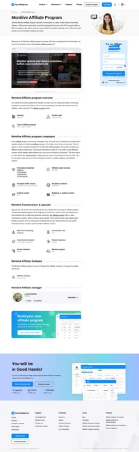 Learn about the Monitive Affiliate Program's key details, campaign restrictions, rules, commissions, and more before you join.