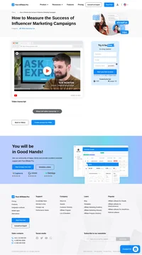 Discover how to accurately measure the success of your influencer marketing campaigns with Post Affiliate Pro's expert tips. Learn to track spikes in organic traffic, use unique promo codes, and analyze social channel sources for impactful insights. Uncover the significant influence of this strategy on the affiliate marketing industry and explore cost-effective ways to boost your business through strategic partnerships. Watch now and transform your marketing approach!