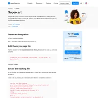 Would you like to improve your affiliate software even more? Check out the Supercart integration for Post Affiliate Pro.