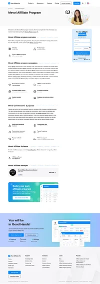 Learn about the Mevol Affiliate Program's key details, campaign restrictions, rules, commissions, and more before you join.