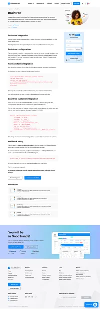 Would you like to improve your affiliate software even more? Check out the Braintree for Post Affiliate Pro.