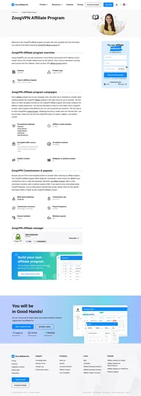 Learn about the ZoogVPN Affiliate Program's key details, campaign restrictions, rules, commissions, and more before you join.