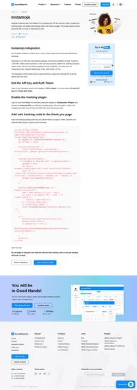 Would you like to improve your affiliate software even more? Check out the Instamojo integration for Post Affiliate Pro.