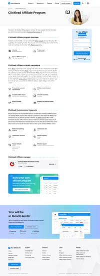 Learn about the Clicklead Affiliate Program's key details, campaign restrictions, rules, commissions, and more before you join.