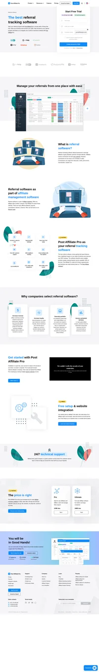 Referral software collects data about clicks and assigns them to partners accordingly. Earn extra income by implementing Post Affiliate Pro into your business.