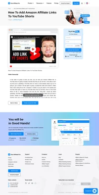 Learn how to effectively add Amazon affiliate links to YouTube Shorts in this insightful video by Post Affiliate Pro. Discover the best strategies to optimize visibility by pinning links in the comments, select the right niche, and engage viewers. Unlock the potential of YouTube Shorts for affiliate marketing success!