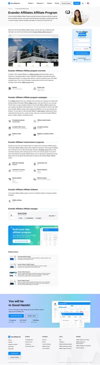 Learn about the Evander Affiliates Affiliate Program's key details, campaign restrictions, rules, commissions, and more before you join.