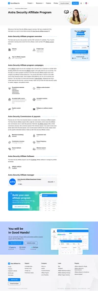 Learn about the Astra Security Affiliate Program's key details, campaign restrictions, rules, commissions, and more before you join.