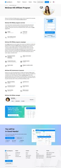 Learn about the McGraw Hill Affiliate Program's key details, campaign restrictions, rules, commissions, and more before you join.