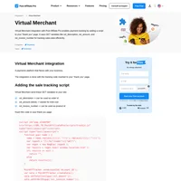 Would you like to improve your affiliate software even more? Check out the Virtual Merchant integration for Post Affiliate Pro.