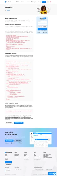 Would you like to improve your affiliate software even more? Check out the MoonClerk integration for Post Affiliate Pro.
