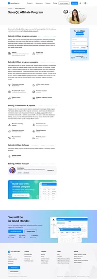 Learn about the SalesQL Affiliate Program's key details, campaign restrictions, rules, commissions, and more before you join.