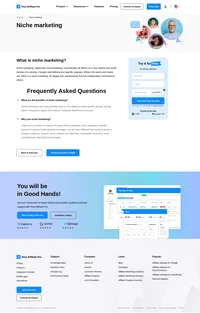 Niche marketing concentrates efforts on a distinct and small division of a society. It targets requirements that are inadequately conceived by others.