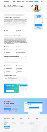 Learn about the ExpertCallers Affiliate Program's key details, campaign restrictions, rules, commissions, and more before you join.