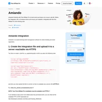 Would you like to improve your affiliate software even more? Check out the Amiando integration for Post Affiliate Pro.
