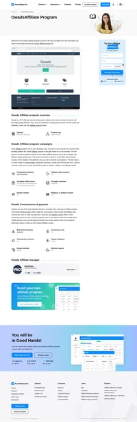 Learn about the Owads Affiliate Program 's key details, campaign restrictions, rules, commissions, and more before you join.