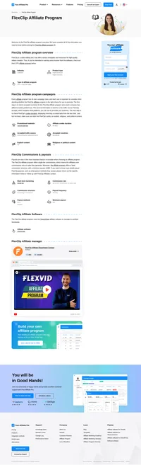 Learn about the FlexClip Affiliate Program's key details, campaign restrictions, rules, commissions, and more before you join.